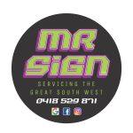 Mr Sign Round Square Logo