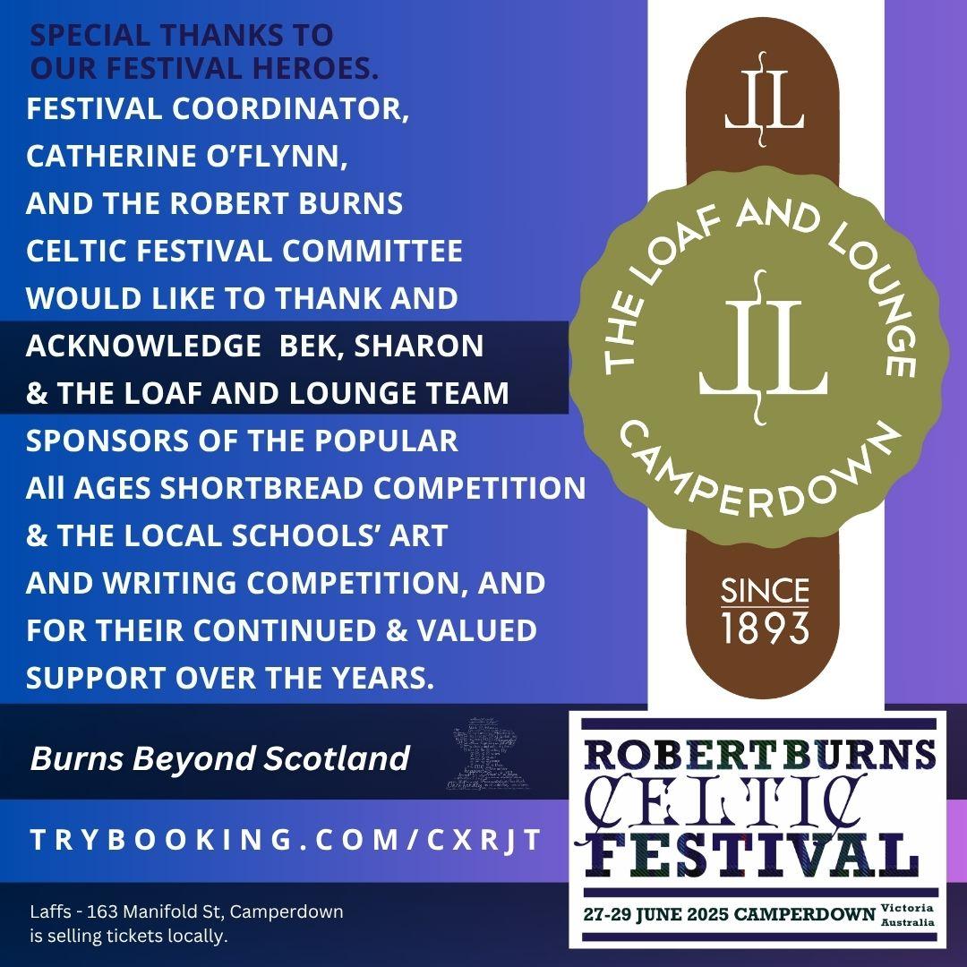 Music Shortbread RBCF2025 Stories, Music, Fun and Making... - Robert Burns Celtic Festival